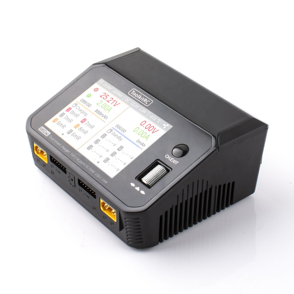 Toolkitrc M6Dac Smart Charger - เครื่องชาร์จแบตเตอรี่อัจฉริยะ Toolkitrc M6DAC 350W X 2