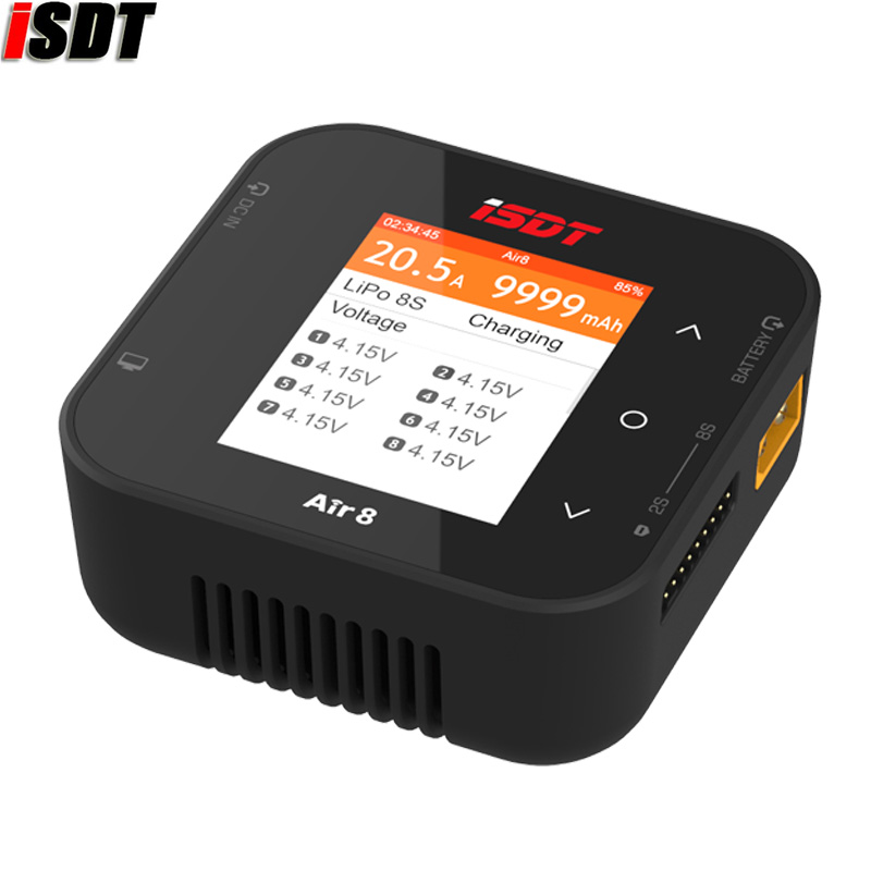 Isdt Air8 8S Lipo Charger - เครื่องชาร์จอัจฉริยะ ISDT Air 8 สำหรับโดรน RC