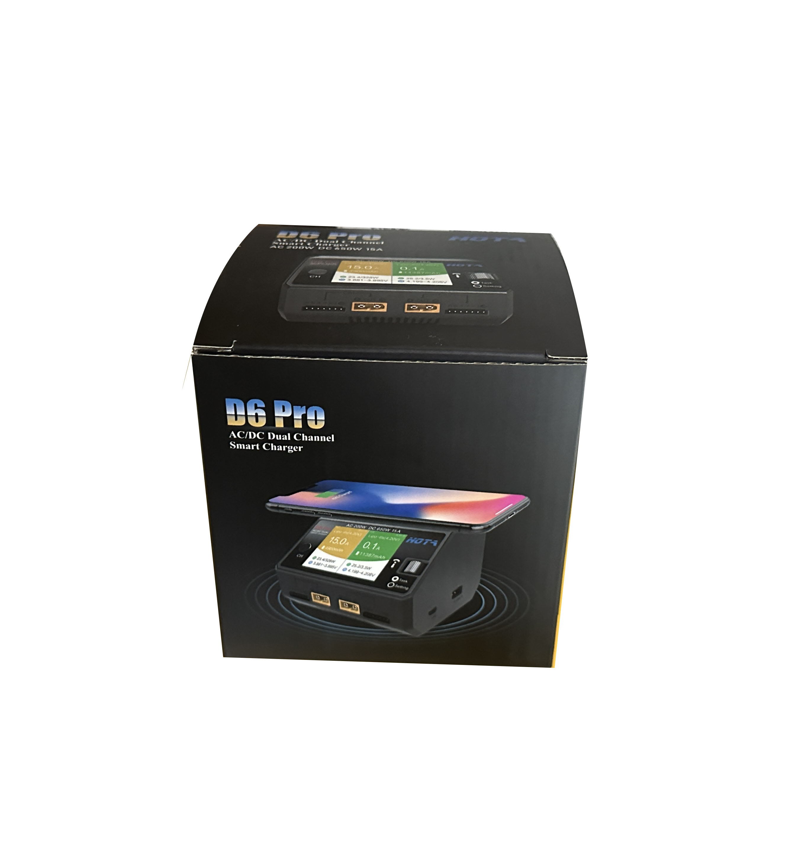 Hota D6 Pro Dual Lipo Charger - เครื่องชาร์จ HOTA D6 Pro แบบสองช่องสัญญาณ AC