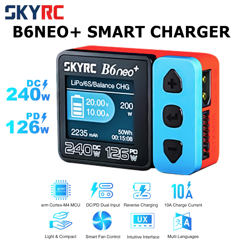 SkyRC B6 neo Smart Charger DC  - Skyrc B6 Neo Smart Charger บทวิจารณ์และราคา