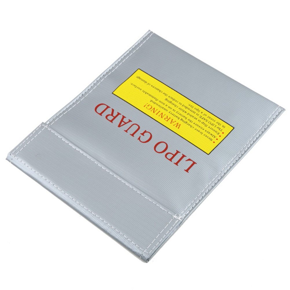กระเป๋าเก็บแบตเตอรี่ Lipo ขนาด - Lipo Battery Fireproof Safety Charge Box บทวิจารณ์และราคา