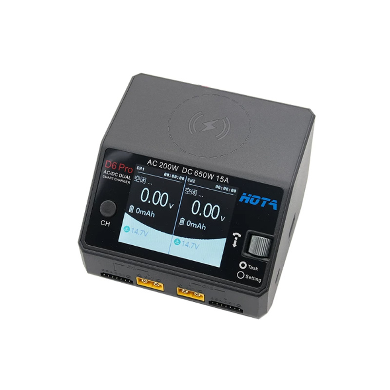 SNQP HOTA D6 Pro เครื่องชาร์จแ - Hota D6 Pro Dual Lipo Charger บทวิจารณ์และราคา