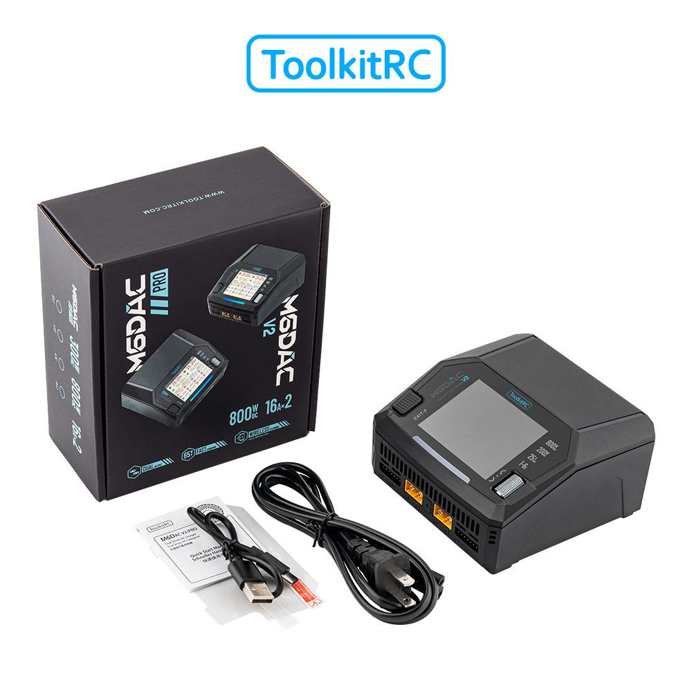 ToolkitRC M6DAC V2 M6DAC Pro D - Toolkitrc M6Dac Smart Charger บทวิจารณ์และราคา