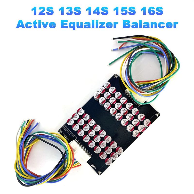 3X 12S 13S 14S 15S 16S แอคทีฟอ - 12S Lipo Battery Balancing Board บทวิจารณ์และราคา