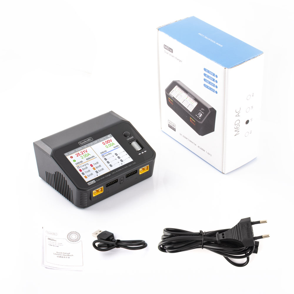 ToolkitRC M6DAC Dual Channel S - Toolkitrc M6Dac Smart Charger บทวิจารณ์และราคา