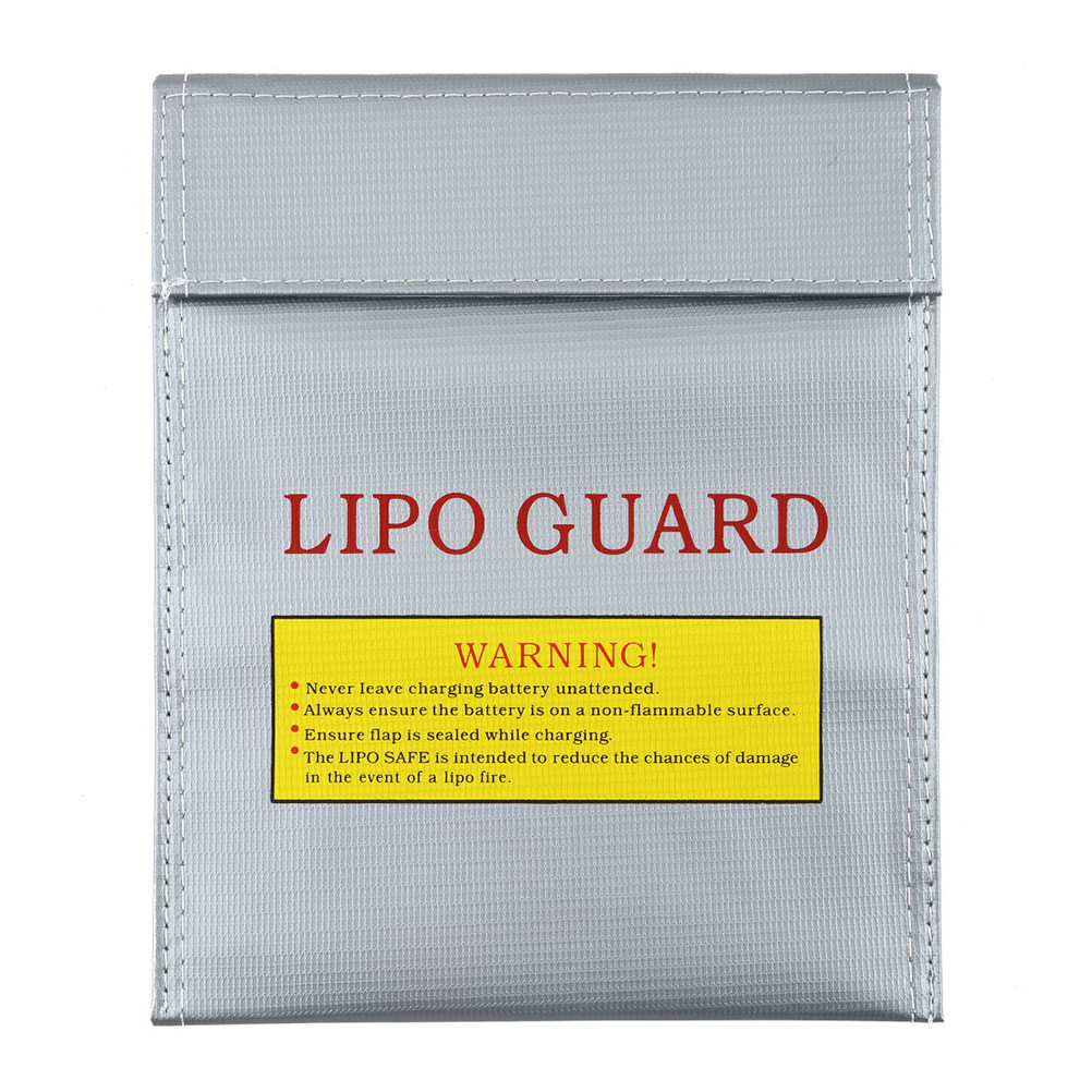 กระเป๋าเก็บแบตเตอรี่ลิโพ RC ขน - Lipo Battery Fireproof Safety Charge Box บทวิจารณ์และราคา