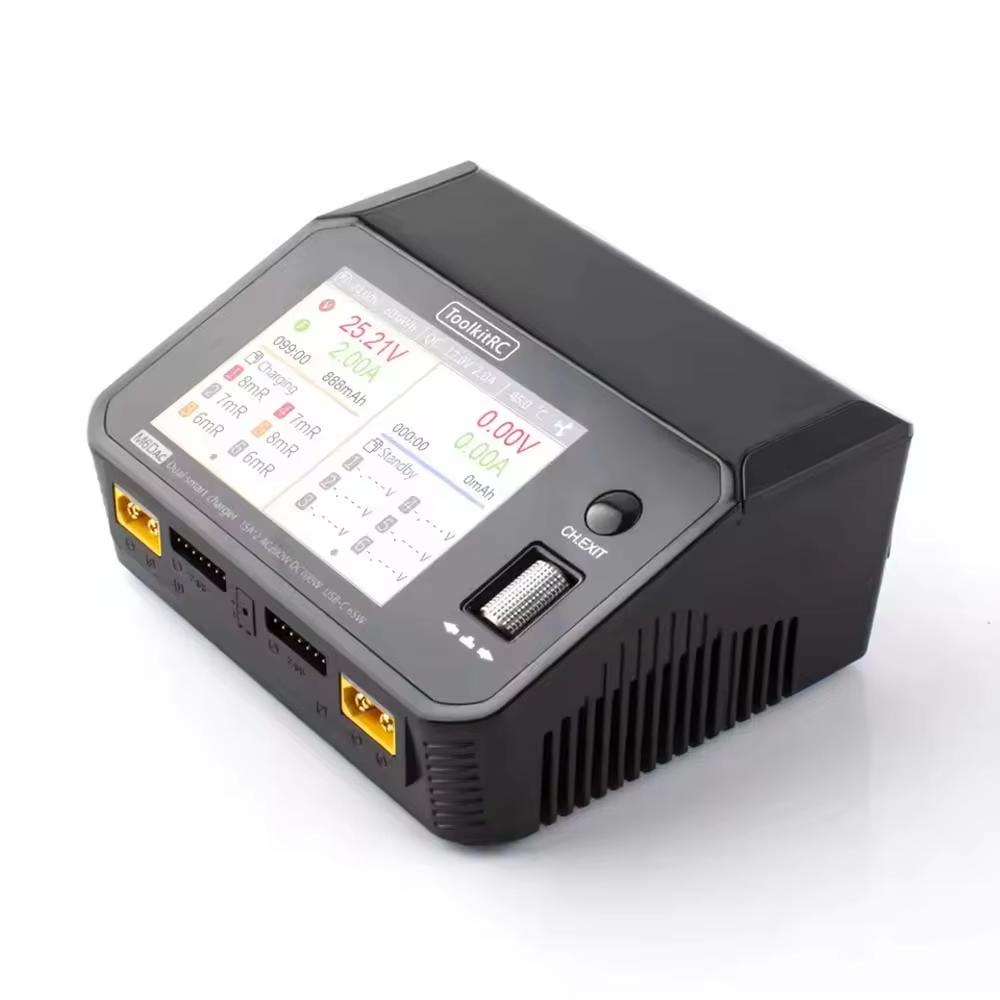 ชุดเครื่องมือ RC M6DAC Dual Sm - Toolkitrc M6Dac Smart Charger บทวิจารณ์และราคา