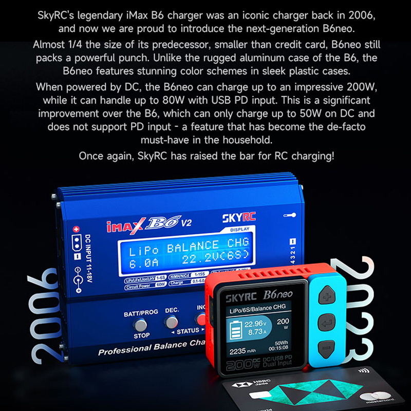 เครื่องชาร์จแบตเตอรี่ SkyRC B6 - Skyrc B6 Neo Smart Charger บทวิจารณ์และราคา