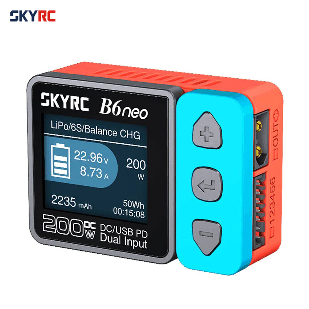 เครื่องชาร์จแบตเตอรี่ SkyRC B6 - Skyrc B6 Neo Smart Charger บทวิจารณ์และราคา