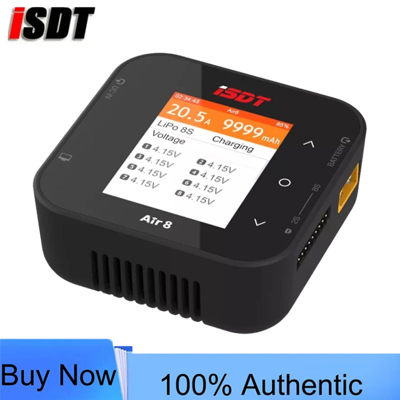 ISDT Air8 500W 20A เครื่องชาร์ - Isdt Air8 8S Lipo Charger บทวิจารณ์และราคา