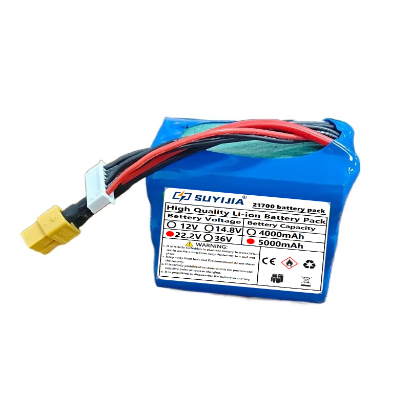 แบตเตอรี่เครื่องบินรุ่น 22.2V  - 6S Lipo Battery 22.2V 5000Mah บทวิจารณ์และราคา